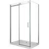 Laneri Box Doccia 80x180 CM H190 Trasparente con Easy-Clean mod. Cosmopolitan