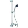 Metaform Planet - Saliscendi 3 Getti Acciaio Inox E Abs