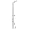 Metaform Danubio - Colonna Doccia Idromassaggio h 166,5 cm in Alluminio Bianco