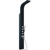 Metaform Danubio - Colonna Doccia Idromassaggio h 166,5 cm in Alluminio Nero