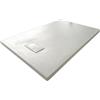 Laneri Piatto Doccia 80x80x2,6 CM Quadrato Bianco Effetto Pietra mod. Strong