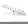 Idralite Soffione Doccia Quadrato in acciaio inox 35X35 Cm effetto pioggia con ugelli anticalcare ultrasottile