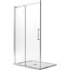 Idralite Porta Doccia 120CM H200 Vetro Trasparente 8mm Versione Sinistra con Easy-Clean mod. Prime