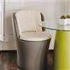 Tekcnoplast Poltrona seduta Comfy Moon grigio in resina 60x60 cm
