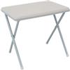 Cosma Tavolino pieghevole bianco in PVC 51,5x37 cm