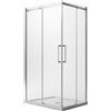 Idralite Box Doccia Rettangolare 90x110CM H200 Vetro Trasparente 8mm Sinistra con EasyClean mod. Prime Corner
