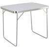 Cosma Tavolino pieghevole 80x60cm in metallo colore bianco