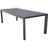 Cosma Tavolo allungabile 135/180x80x75h cm in alluminio colore taupe mod. Houston