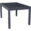 Cosma Tavolo allungabile in alluminio 135/270x90x75h cm colore Antracite mod. Hawaii