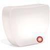 Tekcnoplast Vaso moderno luminoso Doppio Verso 57x31 H 80 colore Luce Rossa mod. Heart Led
