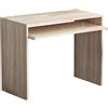Cosma Scrivania porta PC con ripiano tastiera estraibile di colore Quercia chiaro mod. Perry