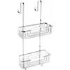 Metaform Contenitore Doccia Rettangolare da Appendere Lucido in Acciaio Inox Aisi 304 Mod. Top Line