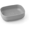 Metaform Porta Sapone da Appoggio Grigio in Resine Termoplastiche Mod. Pod
