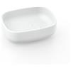 Metaform Porta Sapone da Appoggio Bianco in Resine Termoplastiche Mod. Pod