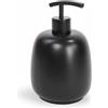 Metaform Dispenser Sapone da Appoggio Nero Opaco in Poliresina Mod. Afra