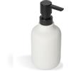 Metaform Dispenser Sapone da Appoggio Bianco Opaco in Ceramica Mod. Chloe