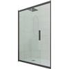 Forte Porta doccia scorrevole 140 CM H 200 Vetro Trasparente Profilo Antracite mod. Deco