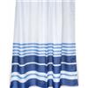 Metaform Tenda Doccia a righe Fantasia Rigata in Poliestere 180x200 Mod. Maiorca