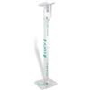 Metaform Piantana a pedale per igienizzante con vano porta guanti e dispenser gel Bianco in Acciaio Verniciato e Materiale Plastico Mod. Lucy