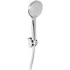 Metaform Minikit Doccetta con supporto a muro Cromo in ABS e Acciaio Inox Mod.