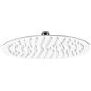 Metaform Soffione Doccia Tondo Lucido 1 getto in Acciaio Inox Aisi 304