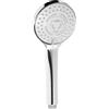 Metaform Doccetta Tonda Cromo 3 getti in ABS