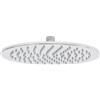 Metaform Soffione Doccia Tondo Cromo in Acciaio Inox 18/10 ss Aisi 304 Ø 25 Mod. Seven Round