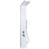 Metaform Colonna Doccia Idromassaggio Bianco Opaco in Alluminio Verniciato Mod. Manhattan White
