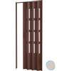 Pinto Porta a soffietto da interno in kit con vetri in PVC Avorio 1013 82x220 cm mod. Sonia