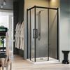 Idralite Box Doccia Rettangolare 80x100 CM 198 CM Vetro Trasparente 8 MM Destra con EasyClean mod. Prime Bla Corner