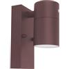 Shot Applique da parete con sensore crepuscolare colore corten mod. Avila
