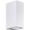 Shot Applique led da parete a doppio fascio colore bianco mod. Toledo