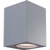 Shot Applique led da parete colore grigio marina mod. Toledo