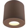 Shot Plafoniera led a soffitto colore corten mod. Malaga
