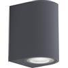 Shot Applique led da parete colore antracite mod. Cordova 1