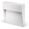 Shot Segnapasso led da parete colore bianco mod. Bilbao 3