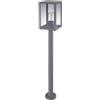 Shot Paletto da giardino led colore antracite mod. Leon