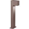 Shot Paletto da giardino led colore corten mod. IBIZA10C