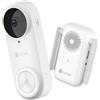 Ezviz Kit Videocitofono wireless con batteria ricaricabile IP65 modello DB2 PRO KIT
