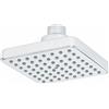 Metaform Soffione Doccia square jet Cromo in ABS Mod. Take care
