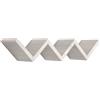 Sanitec Mensola da parete colore Rovere grigio 56 cm mod. Saetta