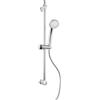 Metaform Saliscendi Doccia 3 getti Doppia aggraffatura in Acciaio inox e ABS Mod. Ischia