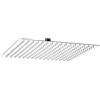 Metaform Soffione Doccia quadrato Cromo in Acciaio inox Mod. Smart