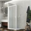 Forte Parete doccia Walk-in Lato 100 CM H 190 in Acrilico mod. Beatrix Profilo