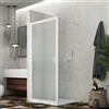 Forte Parete doccia Walk-in Lato 80 CM H 190 in Acrilico mod. Beatrix Profilo