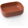 Metaform Porta sapone da appoggio Terracotta in Resine Termoplastiche Mod. Pod