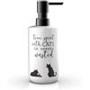 Metaform Dispenser sapone da appoggio Bianco in Ceramica Mod. Cats