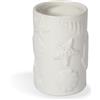 Metaform Porta spazzolini da appoggio Bianco in Ceramica Mod. Amélie