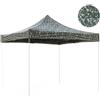 Divina Garden Telo tetto Mimetico militare 3X3 impermeabile per ricambio gazebo richiudibile