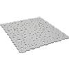 Metaform Tappeto Antiscivolo Doccia Grigio in PVC Mod. Bali